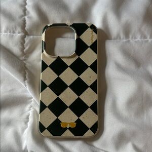 Sunnyday - Like New I-Phone 14 Stylish Black and White Checkered Phone Case